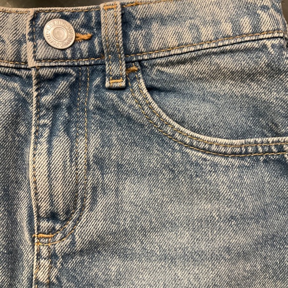 H&M Blue Denim Kids Skirt Size US 6 - Picture 3 of 4